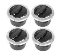Reemplazo de la ventilación del aire acondicionado 4 piezas de cubierta de rejilla de ventilación de aire acondicionado for automóvil 8200212480 compatible con Renault Duster Master Dacia Logan Sander