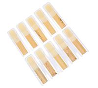 Reemplazo de Láminas de Clarinete 10pcs 2.5 Strengly B Accesorios de Cañas Vibratorias Planas