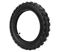 Reemplazo De Llanta Y Cámara De 2.50 A 10 Pulgadas, Caucho Juego De Neumáticos Y Tubos Interiores 10 Pulgadas Ruedas Patinete con válvula recta para motocross CRF50