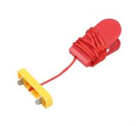 Reemplazo de llave de seguridad para cinta de correr, doble inserto para llave de parada para máquinas en funcionamiento, clip de espaciado de 33 mm, interruptor de apagado para equipos de gimnasio