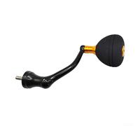 Reemplazo de mango de carrete de pesca, para Spherous Biomaster SW5000 SW6000 Series, actualización de perilla EVA, para carretes (dorado)