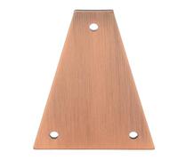 Reemplazo de metal de cubierta de varilla de armadura de guitarra de guitarra para guitarra para guitarra eléctrica y bajo que ofrece una buena protección duradera y fácil de (Gr09a)