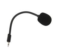 Reemplazo de Micrófono para Quantum 100, 2.5 Mm Reducción de Ruido Juego Micrófono Boom, Auriculares para Juegos de Computadora Boom Micrófono con Brazo de Micrófono Flexible,