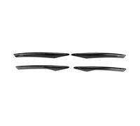 Reemplazo de molduras de luz antiniebla de reemplazo Elegante para el llamamiento para la Apariencia del automóvil para la Clase Mercedes E W213 E200 E300 2021 (Estilo de Fibra de Carbono)
