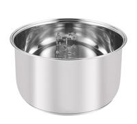 Reemplazo de olla de olla de arroz 3L 3L Cocinera de arroz de acero inoxidable Potinter Inner con escala para el hotel del dormitorio del hogar, reemplazo