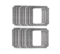 Reemplazo De Paño De Mopa Para Robot De Limpieza De Ventanas, Compatible Con ABIR WD8, Paño De Limpieza Lavable Reutilizable, Accesorio Limpiador De Ventanas(12pcs)