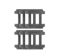 Reemplazo De Paño De Mopa Para Robot De Limpieza De Ventanas De Fibra, Compatible Con ABIR WD9, Paño De Limpieza De Fibra, Accesorio Limpiador De Ventanas, 6 Uds.