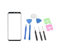 Reemplazo de pantalla de cristal para Samsung Galaxy S8G950Series. Revestimiento oleofóbico. Pantalla frontal exterior de cristal templado con