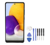 Reemplazo de pantalla OLED para Samsung Galaxy A72LCD, digitalizador táctil OLED con marco, estricto control de calidad, reparación de pantallas