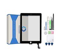 Reemplazo de pantalla para iPad Air 2, vidrio digitalizador FixCracked iPad Air 2, solo para personas profesionales, no incluye LCD, adhesivo preinstalado con kit de herramientas (A1566, A1567), color