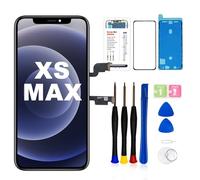 Reemplazo de pantalla para iPhone Xs Max, pantalla LCD, digitalizador táctil 3D con herramientas de reparación, compatible con iPhone Xs Max pantalla de repuesto de 6.5 pulgadas (A1921, A2101, A2102