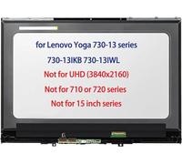Reemplazo de pantalla para Lenovo Yoga 730-13IKB 730-13 Series 730-13IWL 81CT 81JR 81CT001PUS 81CT001QUS LCD LED de 13.3 pulgadas táctil digitalizador Asamblea con bisel (1920x1080)