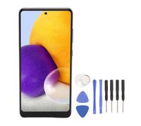 Reemplazo de pantalla para Samsung Galaxy A72OLED con marco LCD, digitalizador táctil, problemas de pantalla, reemplazo de pantalla LCD, estricto