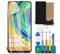 Reemplazo de pantalla para Xiaomi Black Shark 4 Pro para Black Shark 4 LCD reemplazo para Black Shark 4 digitalizador para PRS-H0 Diaplay piezas de reparación de ensamblaje de pantalla táctil (Incell)