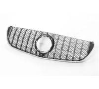 Reemplazo De Parrilla Capó Delantero Coche GT Para Mercedes Para Benz W447 V CLASE 2016-2021 Rejillas Parrillas(Plata)