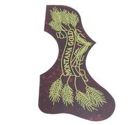 Reemplazo de Película Adhesiva para Golpeador de Guitarra de PVC para Golpeadores Viejos y Dañados con Paño Húmedo