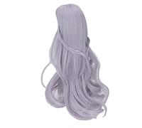 Reemplazo de Peluca de Muñeca Rizada, Peluca Larga y Suave para Muñeca con Circunferencia de Cabeza de 21 a 24 Cm, Alambre de Fibra de Alta Temperatura, Cabello Completo y