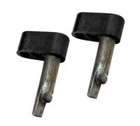 Reemplazo de perilla de sierra curva, construcción bimetálica para resistencia al calor, selector de modo de corte ajustable, agarre ergonómico de 23 mm para piezas de rompecabezas, negro, 2 paquetes