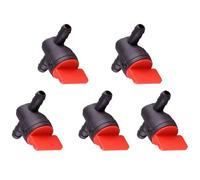Reemplazo de piezas 5 piezas compatibles con grifo de gasolina de motocicleta, interruptor de encendido y apagado en línea, válvula de cierre, accesorios for motocicleta, bicicleta, ATV y coche.