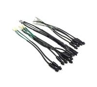 Reemplazo de Piezas Cable de Interruptor de luz de Freno Delantero y Trasero, Conector Hembra/Macho, Apto for Scooter eléctrico, ciclomotor, Motocicleta, ATV(Drum Brake Switch)