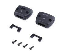 Reemplazo de piezas de protección lateral con hebilla de chorro para HyperX Cloud 2 auriculares inalámbricos para juegos