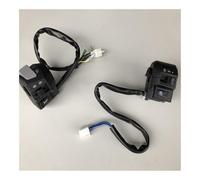 Reemplazo de piezas Interruptor de freno y palanca de embrague for motocicleta, izquierdo y derecho, compatible con Ya 125cc YBR125, piezas del interruptor de agarre del manillar.(A pair)