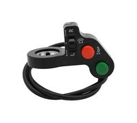 Reemplazo de piezas Interruptor de manillar de 22 mm for motocicleta, bocina, intermitentes, botón de encendido y apagado, apto for Hon Kaw ATV, etc.