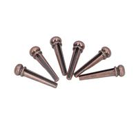 Reemplazo de Pin de Puente de Guitarra Acstica de Cobre, Mejora del Sonido, Elegante y Atractivo para Reparacin y Decoracin de Guitarra (Bronce