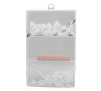 Reemplazo de Pincel de Esmalte de Uñas Cabeza de Reemplazo de Reemplazo de Madera Dual con Cabezales de Cepillo Intercambiables para Creaciones de Arte de Uñas