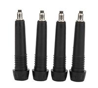 Reemplazo de Punta de Alpenstock Port¡§¡éTil de 4 Piezas, reemplazo de Punta de Bastones de Trekking de Alta Resistencia para Escalada Senderismo Caminar Treking
