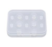 Reemplazo de Puntas de Auriculares intrauditivos, Puntas de Auriculares de Silicona Suave, 3 Pares de tamaños S M L para Auriculares BeatsX XBA MDR DR Series Aislamiento de Ruido (Transparente)