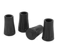 Reemplazo de Puntas de bastón de Trekking de 4 Piezas, Puntas de bastón de Trekking de 12 mm de diámetro, Cubiertas de pie para bastón de Trekking Que se adaptan a la mayoría de