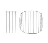 Reemplazo de reemplazo de reemplazo de doble capa BBQ con bandejas para hornear para freidora HD9225 HD9920 HD923HD9233 HD9904 304 Non Stick de acero inoxidable 16.7x16.5x7cm de