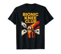 Reemplazo de Rodilla Bionic Knee Club Fun Mens Cirugía Recuperación Camiseta