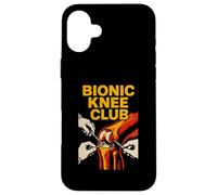 Reemplazo de Rodilla Bionic Knee Club Fun Mens Cirugía Recuperación Carcasa para iPhone 16 Plus