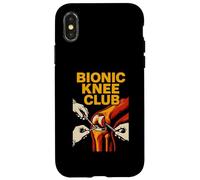 Reemplazo de Rodilla Bionic Knee Club Fun Mens Cirugía Recuperación Carcasa para iPhone X/XS