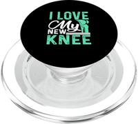 Reemplazo de Rodilla Divertido I Love My New Knee Surgery PopSockets PopGrip para MagSafe
