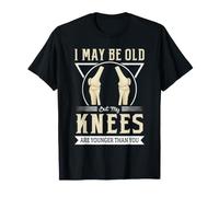 Reemplazo De Rodilla Humor Recuperación De La Vejez Bromas Camiseta