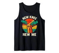 Reemplazo de Rodilla New Me Fun Mens Surgery Recovery Camiseta sin Mangas