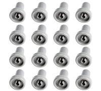 Reemplazo De Rueda De Cesta De Lavavajillas, 16 Piezas, Compatible Con AEG, Compatible Con ELECTROLUX, Modelos Con Rodillos De 25 Mm
