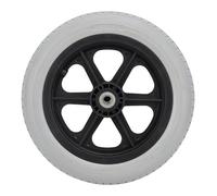 Reemplazo de Ruedas para Sillas de Ruedas, Rodillos de Ruedas con Ruedas Sólidas para Sillas de Ruedas de 12, Reemplazo de Ruedas Delanteras, Universal para Sillas de Ruedas
