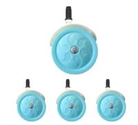 Reemplazo de ruedas Walker - Ruedas de carriola de 4 piezas | Rueda de reemplazo de agarre mejorado | Accesorios de Walker sin esfuerzo | Rueda giratoria para cochecitos y caminantes