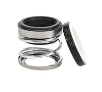Reemplazo De Sellos Mecánicos, 1 Pieza Serie 108 for Bombas Agua: WC/cerámica/SiC Duraderos, 8-30 Mm, Compatible Con NBR/FKM(18mm Wc wc fkm)