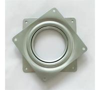 Reemplazo De Taburete Giratorio Cuadrado Placa giratoria de 3 pulgadas con rodamiento resistente, Base placa for asiento barco, soporte exhibición giratorio 360 grados, herrajes for muebles