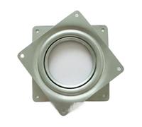 Reemplazo De Taburete Giratorio Cuadrado Placa giratoria de 3 pulgadas con rodamiento resistente, Base placa for asiento barco, soporte exhibición giratorio 360 grados, herrajes for muebles