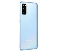 Reemplazo de tapa trasera de batería para Samsung Galaxy S20, color azul nuevo