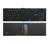 Reemplazo de teclado para computadora portátil estadounidense para MS-16H2 MS-16H4 MS-16H5 MS-16H7 MS-16H8 MS-16L1 MS-16L2 MS-1771 MS-1772 MS-1773 MS-1775 MS-1776 Modelos compatibles(COLORFUL BACKLIGH