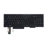 Reemplazo de teclado sin retroiluminación de Estados Unidos compatible con Lenovo Thinkpad E580 E585 E590 E595 | T580 | L580 L590 | FRUs 01YP560 01YP720 01YP640