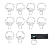 Reemplazo de tirador de cremallera, lengüeta de cremallera, Reemplazo de la cremallera de 10 piezas para bolsos, Reemplazo de la cabeza de la cremallera, manija pequeña y duradera para bolsos
