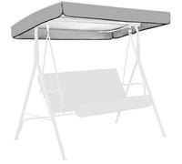 Reemplazo de toldo para Columpio, Cubierta Impermeable de 190 x 120 cm, Cubierta para Columpio Exterior a Prueba de Sol para jardín, Hamaca, Patio, Asiento de
